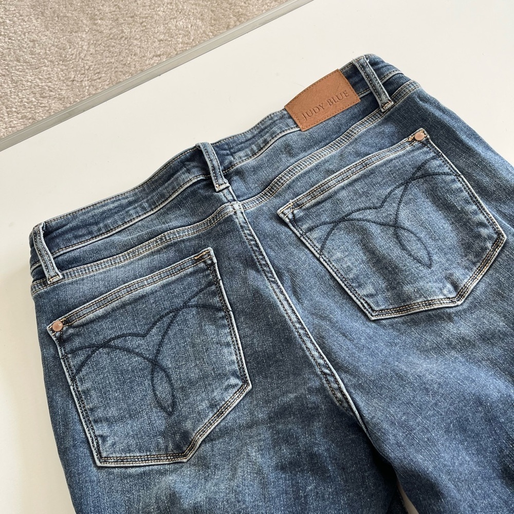 Judy Blue Women's Dark Blue Skinny Jeans - Picture 6 of 6
